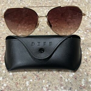 Diff Dash aviator sunglasses